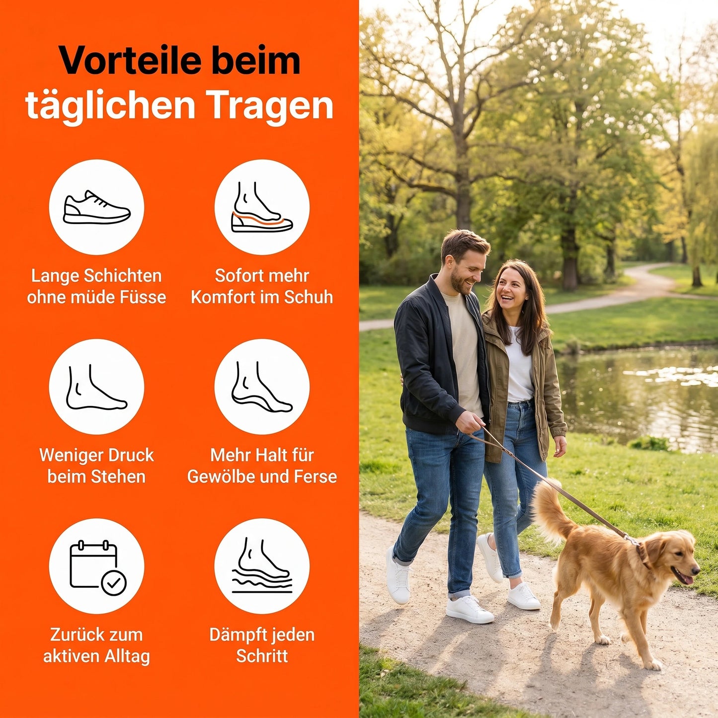 24H Comfort – Schuheinlage mit PORON®
