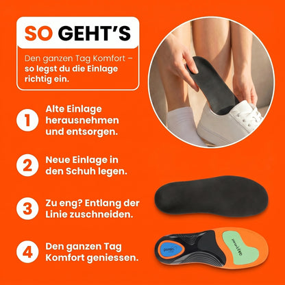 24H Comfort – Schuheinlage mit PORON®